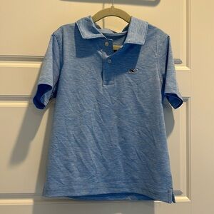 Boys Vineyard Vines Blue performance polo 5. NWT